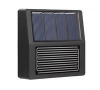 Sensor solar de lluvia para para, inalámbrico para detector de agua con batería de 1200 mAh, IP65 resistente a la intemperie, alertas reales para automatización del hogar, seguridad de jardín, color