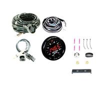 Sensor Sonda Nox para Medidor Banda Ancha AEM Sensor LSU4.9 17025+Calcomanía AEM 30-4110 30-0300 Kit Medidor Relación Aire-Combustible AFR UEGO Serie X(30-0300 YE Decal)