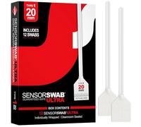 Sensor Swab ULTRA 20mm Swabs - Camera Sensor Cleaner Swabs for Cleaning APS-H Mirrored or Mirrorless SLR & DSLR Cameras. Canon, Nikon, Sony - Sensor Dust & Oil Remover (Pack of 12)