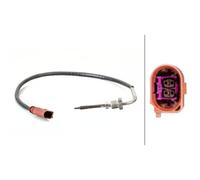 Sensor de temperatura de gases de escape 6PT 014 495-061 HELLA para SEAT SKODA