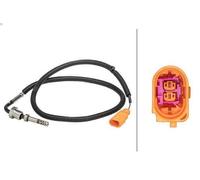 Sensor, temp. gas escape HELLA 6PT 358 181-001 para AUDI A6 C6 (4F2) 2 2004-2011