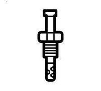 Sensor, temp. gas escape NRF 707504 PORSCHE PANAMERA (970) 3 2011-2013