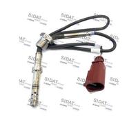 SIDAT Sensor, temperatura gas de escape para SKODA: Superb, Octavia & AUDI: A3 & VOLKSWAGEN: Passat, Touran, Eos, Caddy, Golf, Jetta (Ref: 82.123)