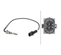 Sensor, temperatura de gases de escape HELLA 6PT358 181-601