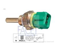 FACET Sensor, temperatura del refrigerante para PEUGEOT: 106, Partner, Ranch, 206, 306, 405, 406, Boxer, 605, Expert, 806 (Ref: 7.3148)