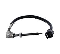HELLA 6PT 358 181-801 Sensor, temp. gas escape - 2polos - atornillado - Cable: 250mm