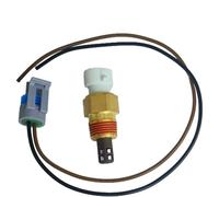 Sensor temperaturare Ajuste para Buick para Chevrolet para Cadillac 25037225 25036751 Sensor de temperatura del aire con conector Arnés coleta(Sensor and Plug)