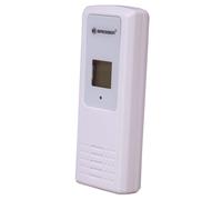 Sensor termómetro/higrómetro Bresser exteriores de 3 canales para estaciones meteorológicas TemeoTrend WFS/WFW Base color 12x5x3 cm.