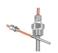 Sensor termopar alimentado por gas Sensor de temperatura de termistor NTC impermeable de 10 K, 50 K y 100 K con sonda de acero inoxidable desmontable con rosca G1/2 for sistemas HVAC.(10K-35mm)