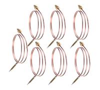Sensor termopar alimentado por gas Válvula termopar universal Gaes de 1,2 m for chimenea, repuesto for caldera de agua, tetera, con 5 piezas fijas.(7 PCS)