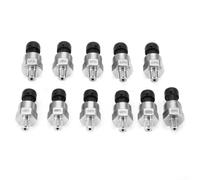 Sensor transductor de presión de combustible NPT de 5 V 1/8 pulgadas 0.5-4.5 V para aceite, agua, aire, gas, emisor de presión industrial IP67 con arnés de cableado (200 psi)