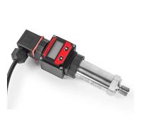 Sensor transmisor de presión de alta precisión, salida DC24V 4-20mA for agua, gas y aceite, con cable de 1 m y pantalla LCD.(-0.1-1bar 0-5V)