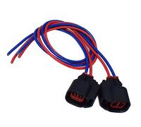 Sensor Velocidad Coche para Ford para Mondeo para Focus ABS Sensor Velocidad Rueda Delantera Trasera Izquierda Derecha Conector Arnés Cableado Conectar Sensor revoluciones (Color : Connector X2)
