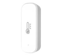 Sensore Temperatura Wifi - Igrometro Termometro Digitale Intelligente, Monitor Umidità Stanza Senza Fili Controllo Remoto App, Notifiche Allarme Casa Batteria AAA IP65 | Per Bagno Cucina Hotel