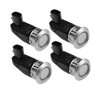 Sensores Aparcamiento Coche 96673467 4 Piezas Accesorios Coche Sensor Asistencia Estacionamiento PDC Ultrasónico 96673464 96673474 para Chevy para Captiva 96673471 Detección Distancia(Plata)