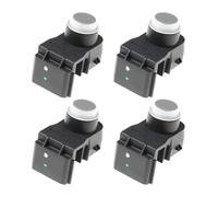 Sensores de aparcamiento compatibles con Kia Car Bumper Pdc Sensor de estacionamiento de control de distancia automático asistencia inversa 95720g6100 (beige, 4 piezas) (4 piezas/plateado)