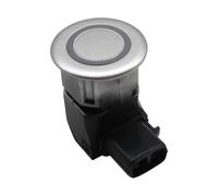 Sensores de aparcamiento compatibles con Toyota para Crown para Majesta 2003-2008 para Alphard 2002-2008, sensores de estacionamiento de marcha atrás, sensor ultrasónico 89341-30010 (negro) (plateado)