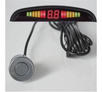 Sensores de aparcamiento Kit de sensor de aparcamiento para coche, pantalla de retroiluminación con interruptor, detector de monitor de respaldo de marcha atrás con 4 sensores, sensor de