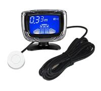 Sensores de aparcamiento para coche, sensor de estacionamiento inverso, pantalla LCD de doble CPU con interruptor, sensor de respaldo de marcha atrás automático de 12 V, sistema de detección de radar