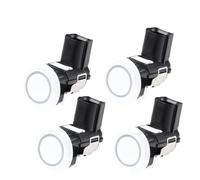 Sensores de estacionamiento ultrasónicos Sensor de estacionamiento PDC 25994CM13E 25994-CM10D 25994-CM13E MR587688 para Nissan para Infiniti(4 pcs White)