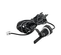 Sensores de flujo de agua negro con rosca G1 / 2, conjunto de interruptores para sistemas de sal, generadores de cloro para piscinas, interruptores para sistemas de sal