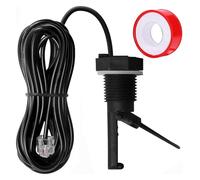 Sensores de flujo generales con cable largo y conector T integrado GLXFLORP para piscina detectores de flujo de agua para clorinador de sal, transformador de corriente resistente a la erosión