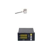 Sensores de microcélulas de carga + pantalla indicadora Células de carga de compresión y tensión for medición de fuerza 5 kg 10 kg 20 kg 50 kg 100 kg(5KG and Indicator)