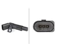Hella Generador de impulsos (cigüeñal) 6PU 009 163-481 12V, 3 polos, sin cable