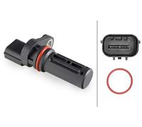 HELLA Sensor de cigüeñal 6PU 009 168-321, 3 polos, con junta anular/sin cable, para Honda