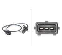 Sensores de posición del cigüeñal inductivo 6PU 009 146-121 HELLA para LANCIA