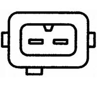 Sensores de posición del cigüeñal inductivo 6PU 009 163-531 HELLA para BMW X5