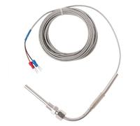 Sensores de temperatura EGT de acero inoxidable, termopar K for sonda de temperatura de gases de escape de Motor, -100~1250°C, 1m/2m/3m/4m/5m(2M)
