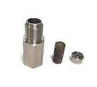 Sensores Oxígeno Adaptador De Sensor De Oxígeno, Malla Catalítica, Adaptador Espaciador De Sensor De Oxígeno O2 Para Mini Convertidor Catalítico Sonda Lambda