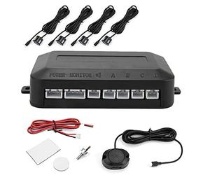 Sensori Parcheggio Auto, Vehicle Inverso Buzzer Kit di Cicalino Radar Automatico Posteriore Avviso Backup Automobile Suono Allarmesensore Rilevamento Della Distanza Sensore per Auto Suv Furgoni Camper