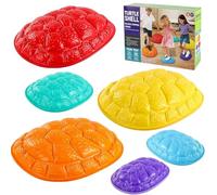 Sensorische Trittsteine, 6 Stück Bunte Stapelbare Koordination, Taktile Trittsteine, Balance Steine Kinder, Motorik Spielzeug, Gleichgewicht Training, Sensorik Spiel, Kindergarten Spielzeug