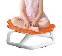 Sensorischer Drehstuhl | Drehbarer Balancesitz für Kleinkinder | Rutschfester Aktivitätsstuhl im Blütenblattdesign | Für Kinder, Training, Spielen, Lernen, Zuhause, Kindergarten, Vorschule, Drinnen, D