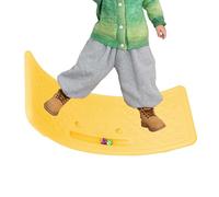 Sensory Balance Board - Entrenador de movimiento de curvo | Tablero de rockeros de madera para niños, Juguete de actividad de fuerza central para aulas, gimnasio en casa, centros de terapia,