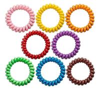 Sensory Bracelets for Boys And Girls with Autism, Adhd, Spd Stretchy Coil Bracelets for Kids with Anxiety & Special Needs (8 Pack)