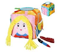 Sensory Busy Box | Desarrollo de Motricidad Fina | Aprendizaje de Habilidades Básicas a través del Juego - Para Desarrollo Educación Juego Niños Niñas Jardín De Guardería