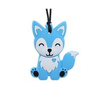 Sensory Chew Necklace for Kids, Boys and Girls - Fox Chewable Necklace for Teething, Autism, Biting, ADHD, SPD, Chewing Foxy Sensory Motor Aids Teethe