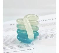 Sensory Fidget String Toys For Kids & Adults & Shaped Quiet Fidget Toys For Anxiety Relief Autism-Creative DIY Brain Tools Stress Relief Therapy Toys(White and light green)