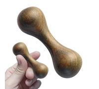 Sensory Fidget Toy - 6cm Mini Wooden Hand Spinner Stress Relief | Cool Office Gadget Smooth Bearing Rotation for Teens, Adults, Men Women, Birthday, Christmas or