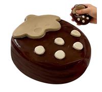 Sensory Fidgets - Delicious Dessert Foam Shapes, Fun Reducer with Colorful Realistic Details, Portable Handheld Calming Tool, Ideal for Workplace Desk School Prizes