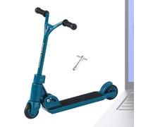 Sensory Finger Scooter - Compañero Realista Plegable,Antiestrés Deslizante con Forma Monopatín - para Viajar Vuelos Sala de Espera Aula Adultos Estudiantes Hombres Mujeres