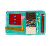 Sensory Manipulation Pad - Therapeutic Fidget Toys for Elderly, Multi-Texture Engagement Tool, Relaxing Motor Skill Booster | Soothing Memory Focus Enhancement, Reduction Essential for Patient Care
