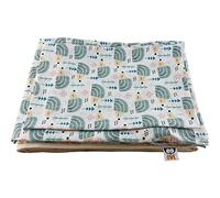 Sensory Owl Manta Pesada De Algodón para Niños Manta Ponderada Terapéutica con Funda De Edredón Funda De Almohada Bolsa De Lavado para Alviar El Estrés 90 x 120 cm 3 kg Diseño Erizos