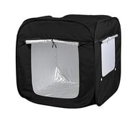 Sensory Play Tent, portátil plegable Den Window, Black Calm Down Children, Indoor Reading Hideaway, Comfortable Kids Tent for Playroom Bedroom, Quiet Space for Sleep, Study, Travel Backyard Fun
