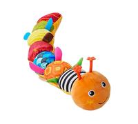 Sensory Plush Toy, Caterpillar Teething Doll, 12 Inch Travel Comfort Buddy, Soft Fabric Material, Calming Developmental Aid, Early Learning Support for Nursery Crib Stroller Playroom Rest Time