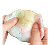 Sensory Squeeze Ball - Squeeze Ball, Squeezes Balls Crunchy Toy, Soft Rebound Stress Relief & Focus Fidget, Vibrant Pink Visual Style Token, 6cm Crunchy Tactile + Impactt
