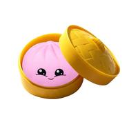 Sensory Squeeze Toy - Calming Stretchy Relaxing | Steamed Bun Shape Squeeze Toy for Boys, Girls, Students, Adults, Classroom, Home, Car Rides, Commuting, Travel, School Stress Relief